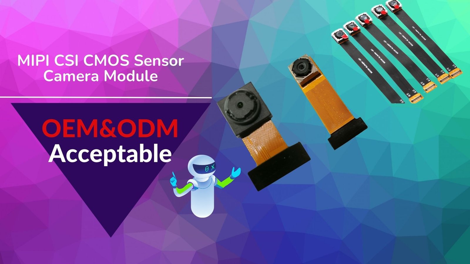 4K MIPI CSI CMOS Sensor Camera Module For Robot